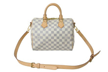 Load image into Gallery viewer, 極美品 ルイヴィトン ダミエ・アズール LOUIS VUITTON スピーディバンドリエール25 N41374 中古 54461