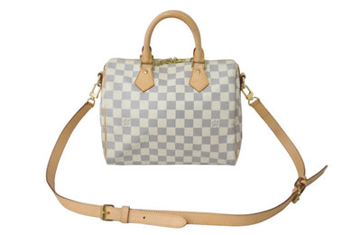極美品 ルイヴィトン ダミエ・アズール LOUIS VUITTON スピーディバンドリエール25 N41374 中古 54461