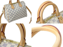 Load image into Gallery viewer, 極美品 ルイヴィトン ダミエ・アズール LOUIS VUITTON スピーディバンドリエール25 N41374 中古 54461