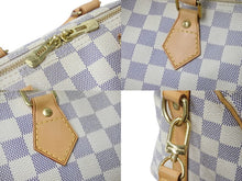Load image into Gallery viewer, 極美品 ルイヴィトン ダミエ・アズール LOUIS VUITTON スピーディバンドリエール25 N41374 中古 54461
