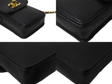Load image into Gallery viewer, CHANEL シャネル ショルダー 縦長 キャビアスキン 3番台 KB ミニマトラッセ 携帯ケース バッグ 美品 中古 54464