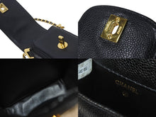 Load image into Gallery viewer, CHANEL シャネル ショルダー 縦長 キャビアスキン 3番台 KB ミニマトラッセ 携帯ケース バッグ 美品 中古 54464