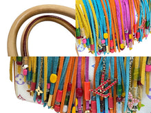 Load image into Gallery viewer, 極美品 LOUIS VUITTON ルイヴィトン 村上隆 ハンドバッグ スピーディ25 フラーンジュ モノグラムマルチ M40113 ブロン 中古 54465