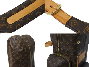 LOUIS VUITTON ルイヴィトン M58221 サック ゴルフ キャディバッグ クラブケース モノグラム ゴールド金具 良品 中古 54468