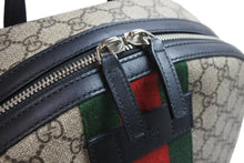画像をギャラリービューアに読み込む, 極美品 GUCCI グッチ リュック ウェブ GGスプリーム バックパック GGスプリーム キャンバス 443805 001998 シルバー金具 中古 54469 