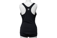 Load image into Gallery viewer, CHANEL シャネル スイムウェア 水着 ココマーク ネイビー ナイロン スパンデックス サイズ42 美品 中古 54475