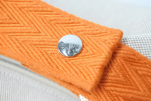 Load image into Gallery viewer, 新品同様 HERMES エルメス ハンドバッグ ブリッドアブラックＧＭ ジグザグ ベージュ系 オレンジ系 シルバー金具 中古 54485