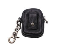 Load image into Gallery viewer, 新品未使用 CHROME HEARTS クロムハーツ 小物 Air podsケース ミニポーチ チェーン CHプラス TAKA MICRO ブラック 中古 54495
