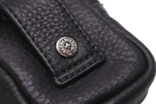 Load image into Gallery viewer, 新品未使用 CHROME HEARTS クロムハーツ 小物 Air podsケース ミニポーチ チェーン CHプラス TAKA MICRO ブラック 中古 54495
