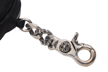 Load image into Gallery viewer, 新品未使用 CHROME HEARTS クロムハーツ 小物 Air podsケース ミニポーチ チェーン CHプラス TAKA MICRO ブラック 中古 54495