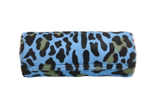 Load image into Gallery viewer, 新品未使用 CHROME HEARTS クロムハーツ 時計ケース ハラコ レザー ブルー オレンジ セメタリーパッチ 中古 54501