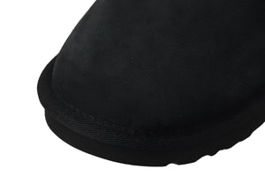 新品未使用 CHROME HEARTS クロムハーツ UGG アグ ムートンブーツ CHクロス シープスキン シルバー925 ブラック 23 中古 54503