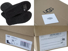 Load image into Gallery viewer, 新品未使用 CHROME HEARTS クロムハーツ UGG アグ ムートンブーツ CHクロス シープスキン シルバー925 ブラック 23 中古 54503