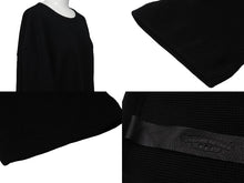 Load image into Gallery viewer, 新品未使用 CHROME HEARTS クロムハーツ サーマル Y NOT ロングTシャツ 新タグ レザーパッチ ブラック サイズXL 中古 54513