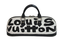 Load image into Gallery viewer, LOUIS VUITTON ルイヴィトン ハンドバッグ モノグラム グラフィティ アルマPM ホリゾンタル モノトーン M92175 良品 中古 54531