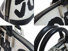 Load image into Gallery viewer, LOUIS VUITTON ルイヴィトン ハンドバッグ モノグラム グラフィティ アルマPM ホリゾンタル モノトーン M92175 良品 中古 54531