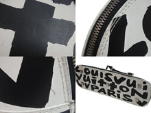 Load image into Gallery viewer, LOUIS VUITTON ルイヴィトン ハンドバッグ モノグラム グラフィティ アルマPM ホリゾンタル モノトーン M92175 良品 中古 54531