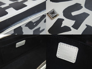 LOUIS VUITTON ルイヴィトン ハンドバッグ モノグラム グラフィティ アルマPM ホリゾンタル モノトーン M92175 良品 中古 54531