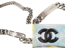 Load image into Gallery viewer, CHANEL シャネル ショルダーバッグ フローラルターコイズキルティングCCフラップバッグ 4番台 シルバー金具 良品 中古 54536