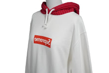 Load image into Gallery viewer, 極美品 14SS Supreme × COMME des GARCONS SHIRTS シュプリーム × コムデギャルソン ボックスロゴパーカー サイズM 中古 54563
