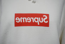 Load image into Gallery viewer, 極美品 14SS Supreme × COMME des GARCONS SHIRTS シュプリーム × コムデギャルソン ボックスロゴパーカー サイズM 中古 54563