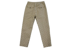 極美品 GUCCI グッチ パンツ GGキャンバス ジョギングパンツ ベージュ サイズ46 569769 ZKU09 中古 54585 