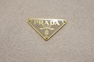 極美品 PRADA プラダ ジャケット ダブルウール キャバンジャケット サイズ38 22aw RN98339 ゴールド金具 中古 54597