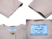 Load image into Gallery viewer, 極美品 PRADA プラダ ジャケット ダブルウール キャバンジャケット サイズ38 22aw RN98339 ゴールド金具 中古 54597