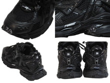 Load image into Gallery viewer, 極美品 BALENCIAGA バレンシアガ スニーカー RUNNER ランナー ユーズド加工 656065 W3RA1 1000 ブラック サイズ39 中古 54605