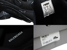 Load image into Gallery viewer, 極美品 BALENCIAGA バレンシアガ スニーカー RUNNER ランナー ユーズド加工 656065 W3RA1 1000 ブラック サイズ39 中古 54605