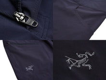 画像をギャラリービューアに読み込む, ARC&#39;TERYX アークテリクス ショートパンツ 膝丈 サイズ30 ナイロン ネイビー シルバー金具 メンズ 美品 中古 54611 