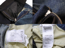 画像をギャラリービューアに読み込む, Sacai サカイ スカート再構築デニムパンツボトム 21 -05713 ブルーブラック サイズ0 美品 中古 54615 