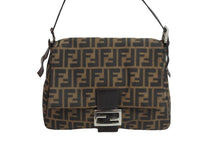 Load image into Gallery viewer, FENDI フェンディ ハンドバッグ マンマバケット ズッカ柄 ブラウン 26325 キャンバス レザー シルバー金具 中古 54619