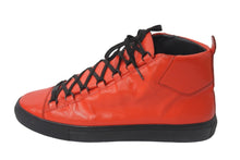 Load image into Gallery viewer, BALENCIAGA バレンシアガ スニーカー arena アリーナ レザーハイカットスニーカー レッド サイズ 45 341763 美品 中古 54623