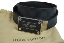 Load image into Gallery viewer, LOUIS VUITTON ルイヴィトン ベルト バックル サンチュール アンヴァントゥール ダミエグラフィット M9632 中古 54630