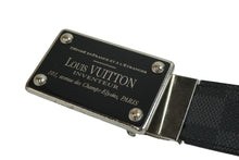 Load image into Gallery viewer, LOUIS VUITTON ルイヴィトン ベルト バックル サンチュール アンヴァントゥール ダミエグラフィット M9632 中古 54630