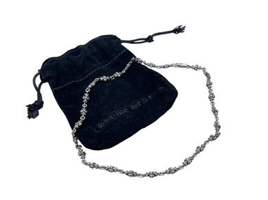 CHROME HEARTS クロムハーツ ネックレス タイニーE CHプラス チェーンネックレス シルバー925 19.5g 美品 中古 54665