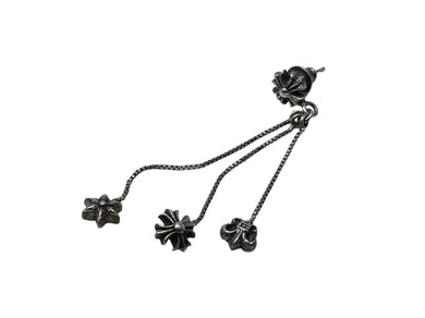 CHROME HEARTS クロムハーツ ピアス JOJO PST PLS BS STAR ジョジョ クロス BSフレア スター シルバー925 美品 中古 54666