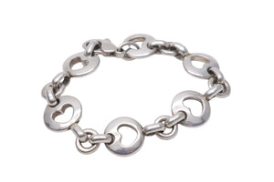 TIFFANY&Co. ティファニー ブレスレット ピアスドハート アクセサリー シルバー925 28.4g 美品 中古 54688