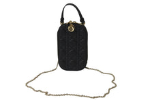 Load image into Gallery viewer, 極美品 Dior ディオール LADY DIOR フォン チェーン ショルダーバッグ ハンドバッグ ブラック S0872ONMJ_M900 現行 中古 54695