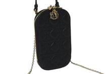 Load image into Gallery viewer, 極美品 Dior ディオール LADY DIOR フォン チェーン ショルダーバッグ ハンドバッグ ブラック S0872ONMJ_M900 現行 中古 54695