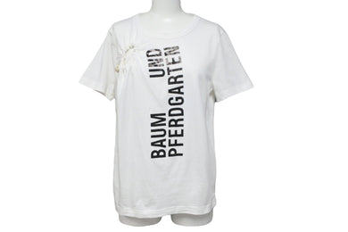 BAUM UND PFERD GARTEN バウムウンドヘルガーデン 半袖Ｔシャツ カットソー ホワイト 美品 中古 54702