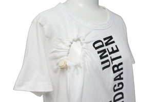 BAUM UND PFERD GARTEN バウムウンドヘルガーデン 半袖Ｔシャツ カットソー ホワイト 美品 中古 54702