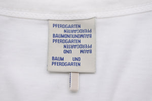 BAUM UND PFERD GARTEN バウムウンドヘルガーデン 半袖Ｔシャツ カットソー ホワイト 美品 中古 54702
