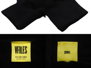 VFILES ブイファイルズ トレーナー スウェッ タートルネック コットン ブラック サイズ S 915306 美品 中古 54704