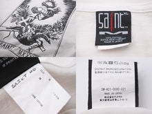 画像をギャラリービューアに読み込む, SAINT MICHAEL セントマイケル 長袖Ｔシャツ WIHフロントマリアバックハートロングT コットン ホワイト XL 美品 中古 54706 