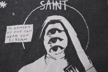 画像をギャラリービューアに読み込む, SAINT MICHAEL セントマイケル 長袖Ｔシャツ WIHフロントマリアバックハートロングT コットン ホワイト XL 美品 中古 54706 