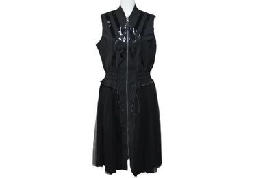 ANEW GOLF アニューゴルフ ゴルフウェアー ワンピース レース ポリエステル ブラック AGCMWJK06 美品 中古 54709 