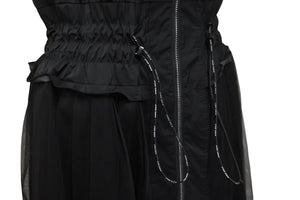 ANEW GOLF アニューゴルフ ゴルフウェアー ワンピース レース ポリエステル ブラック AGCMWJK06 美品 中古 54709 