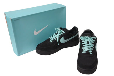 NIKE × Tiffany & Co. ナイキ ティファニー Air Force 1 Low エアフォース スニーカー ブラック DZ1382-001 30cm 良品 中古 54723